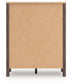 Cadmori Twin Upholstered Panel Bed, Dresser, Mirror, Chest and Nightstand