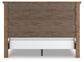 Vandenmore California King Panel Bed with Mirrored Dresser, Chest and Nightstand