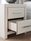 Birmonton California King Upholstered Bed, Dresser, Mirror, Chest and Nightstand