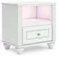 Maylilly Full Upholstered Panel Storage Bed, Dresser, Mirror and Nightstand