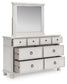 Chadworth Queen Poster Bed, Dresser, Mirror and Nightstand