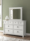 Chadworth Queen Poster Bed, Dresser and Mirror