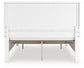 Fortman Queen Panel Storage Bed with Mirrored Dresser