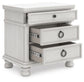 Chadworth King Poster Bed, Dresser, Mirror and Nightstand