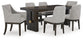 Burkhaus Dining Table and 6 Chairs