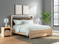 Hollymount King Upholstered Panel Bed, Dresser and Mirror