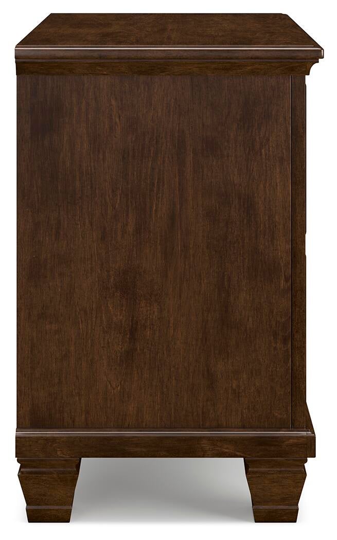 Danabrin Full Panel Storage Bed, Dresser, Mirror and Nightstand