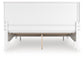Fortman King Panel Storage Bed with Mirrored Dresser
