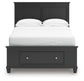 Lanolee Full Panel Storage Bed, Dresser and Mirror