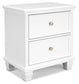 Fortman California King Panel Storage Bed, Dresser, Mirror and Nightstand