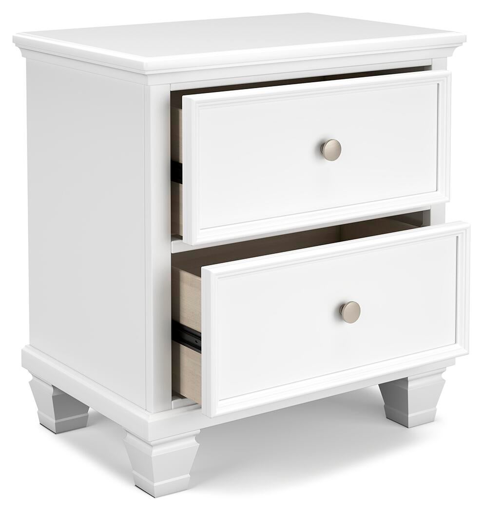 Fortman Full Panel Storage Bed, Dresser, Mirror and Nightstand