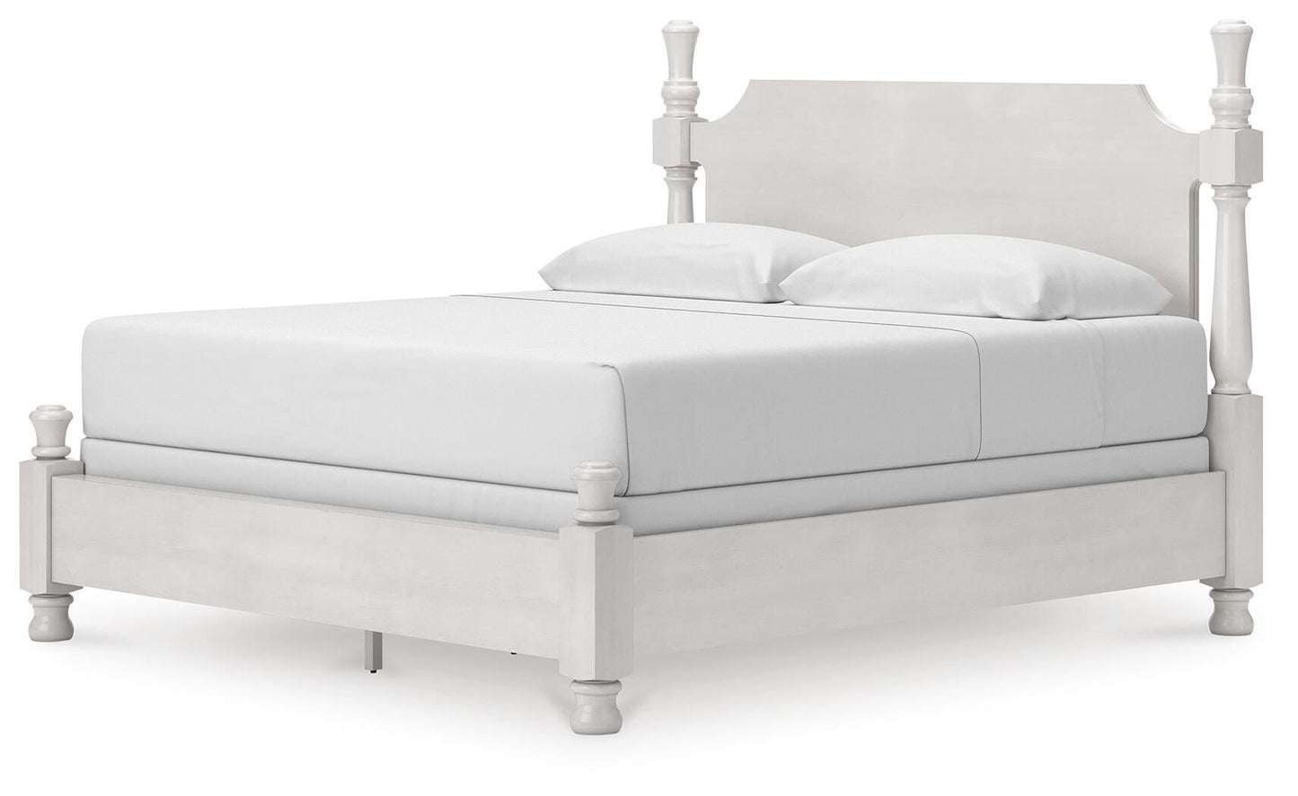 Chadworth King Poster Bed, Dresser and Mirror