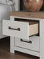 Savonport King Panel Bed with Storage. Dresser, Mirror and Nightstand