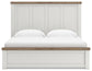 Savonport King Panel Bed with Storage, Dresser, Mirror, Chest and Nightstand
