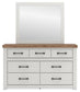 Savonport King Panel Bed with Storage, Dresser, Mirror, Chest and Nightstand