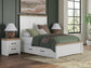 Savonport Queen Panel Bed with Storage. Dresser, Mirror and Nightstand