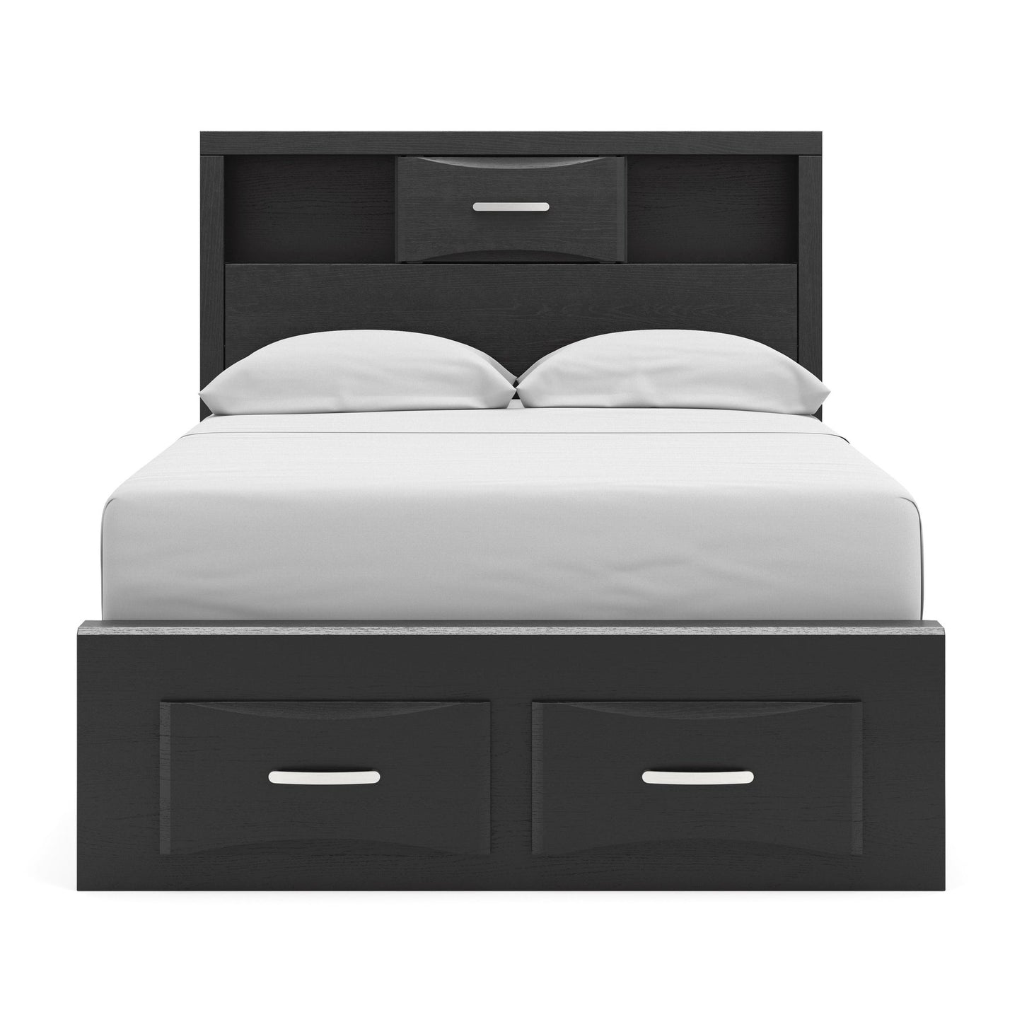 Stabotta Full Bookcase Storage Bed