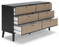 Charlang Six Drawer Dresser