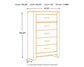 Brinxton Queen Panel Bed with Mirrored Dresser, Chest and 2 Nightstands
