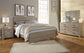 Culverbach King Panel Bed with Mirrored Dresser and 2 Nightstands