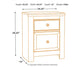 Paxberry Queen Panel Bed with Mirrored Dresser and 2 Nightstands