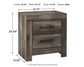 Wynnlow King Panel Bed with Mirrored Dresser and 2 Nightstands