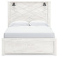 Gerridan Queen Panel Bed with Mirrored Dresser