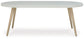 Seton Creek Oval Dining Table w/UMB OPT