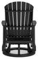 Hyland wave Swivel Glider Chair