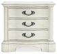 Arlendyne Queen Upholstered Bed with Mirrored Dresser and 2 Nightstands